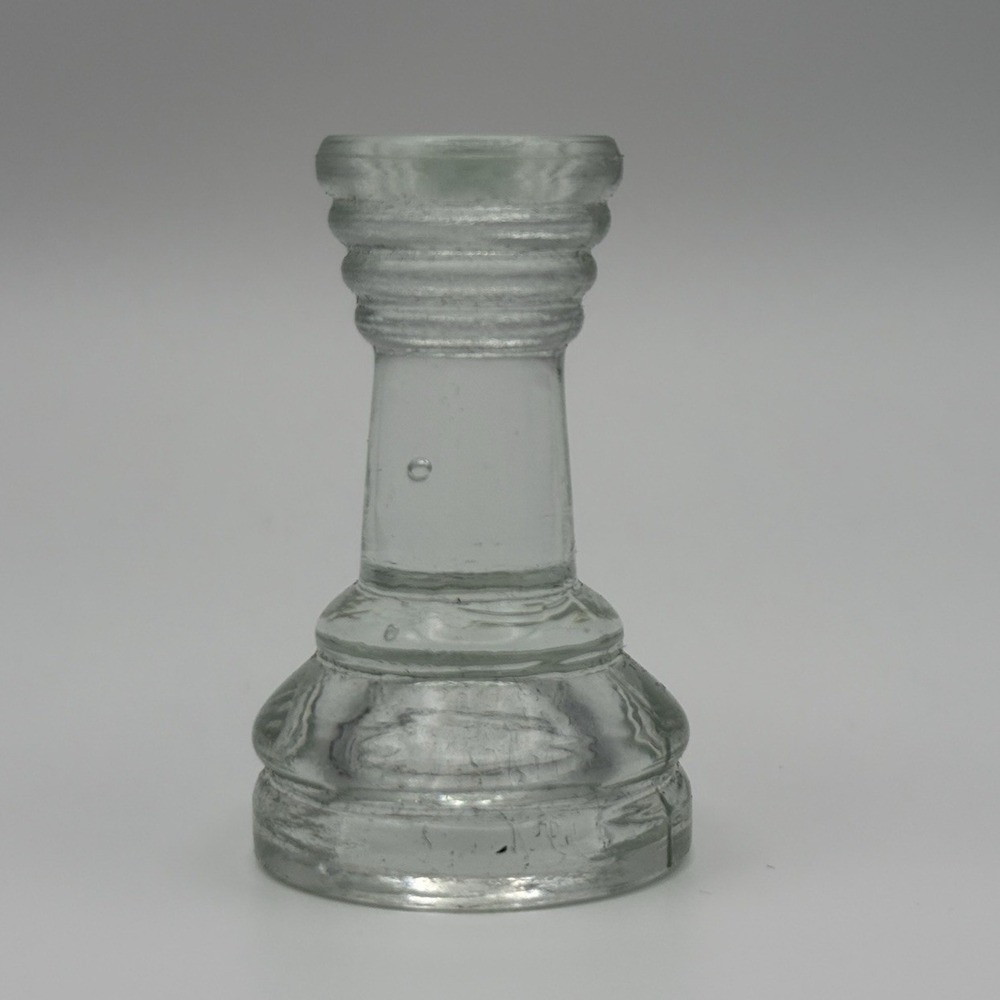 ROOK -‎ Clear Glass Chess Piece Replacement Game Part  2"